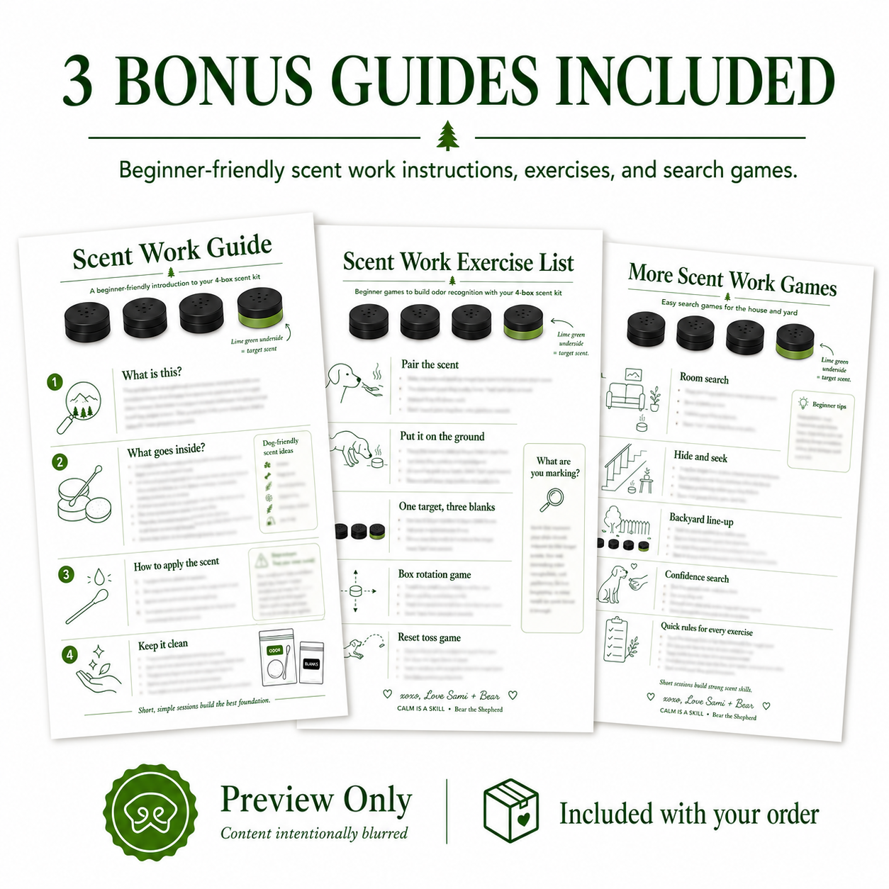 Calm is a Skill Scent Pod Set of 4 *Bonus 3 How to Start Guides